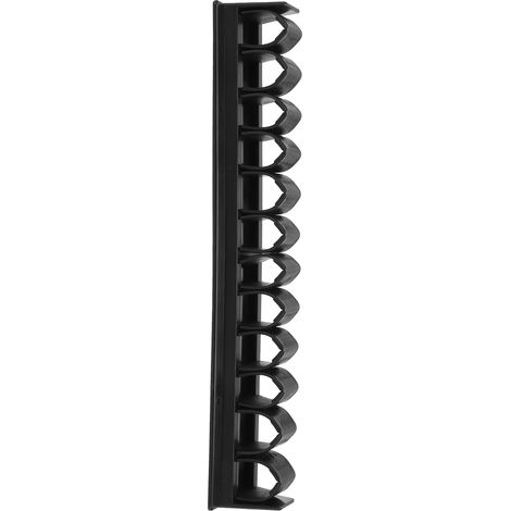 Support mural horizontal en plastique pour fouet de cheval (1/5)