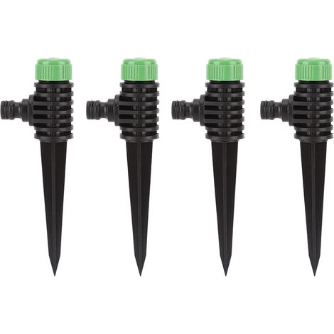 Sprinkler Automático 4 Piezas, ABS Resistente y Ahorro de Agua con Nebulización Fina – Ideal para Jardín, Césped e Invernadero (1/5)