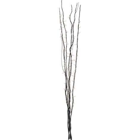 Premier Housewares Black Colour 80 Lights Twigs