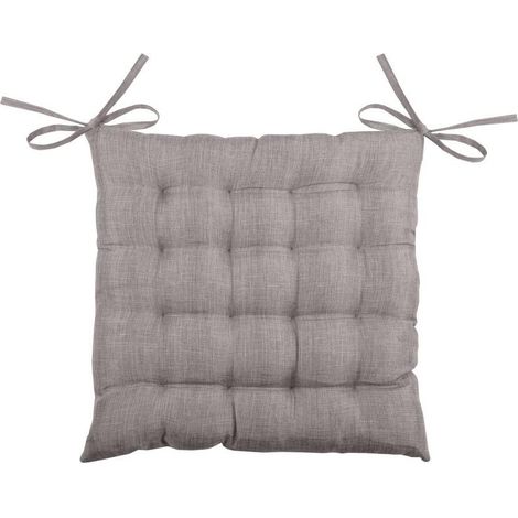 Cuscino per sedia BEA 40x40 pico tortora
