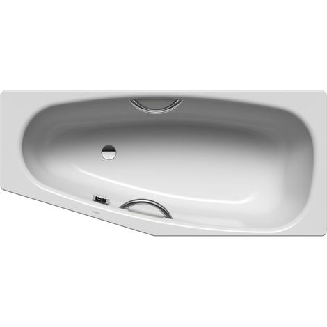 Kaldewei Badewanne Mini Star Kombi.-Form 430x700x1570mm Links 110l Manhattan m. GL, ÜL, PEFF, o. Antislip (1/3)