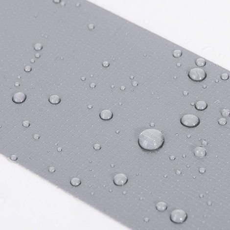 Ruban toilé tous usages, 5 cm de large x 54.8 m, argenté, 2 rouleaux (lot de 1) (1/4)