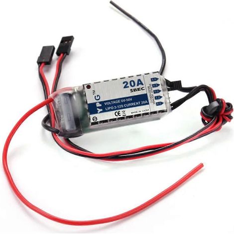 SBEC haute tension 20 A de haute qualité pour modèles réduits radiocommandés