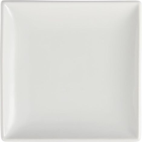 Assiettes Carrées Blanches 180(L)mm Lot de 12 Olympia