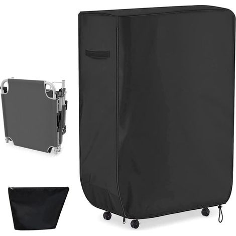 Copertura protettiva per letto pieghevole, copertura per letto pieghevole portatile, copertura antipolvere pieghevole, copridivano per uso interno ed esterno (99 x 38 x 114 cm) (1/4)