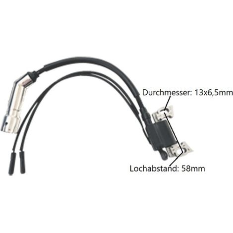 Ersatz Zündspule Z4400211 R für Gartenhäcksler uvm. (1/3)