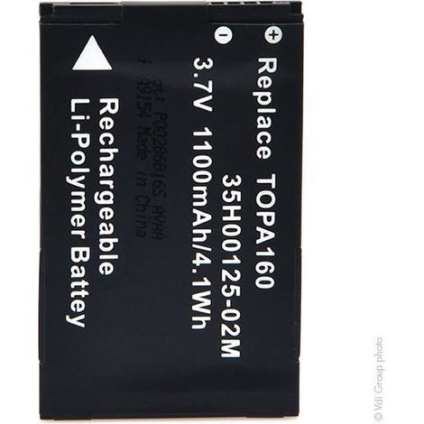 NX - Batterie téléphone, smartphone, GSM 3.7V 1100mAh - 35H00125-11M35H00125-07MTOPA160BA S360BAS28 (1/4)