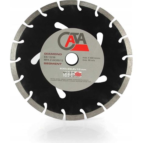 Disco diamantato 230x22,2x10mm cata (1/5)