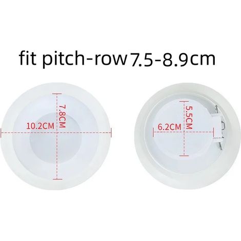 (S)Anti-smell Plug Squatting Pan Squat Toilet Pit Anti-blocking Stopper Durable Prevent Sewage Overflow Cover Bathroom Accessory (1/4)