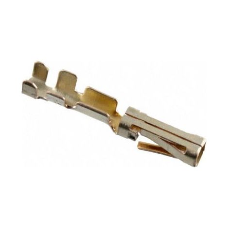 Terminale Modu II femmina 26-22 AWG Dorato