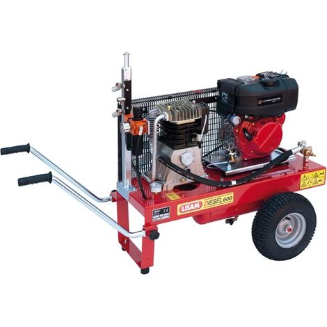 Lisam LM 600 Diesel AE moteur-compresseur Lombardini démarrage électrique (1/2)