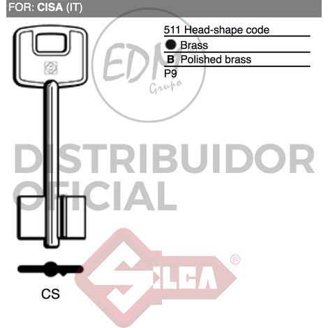 LLAVE DOBLE PALA CS CISA