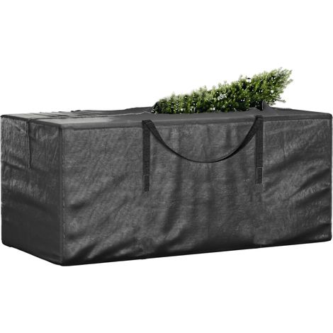 Maison Exclusive - Custodia per Albero di Natale Nera 150x75x75 cm Polietilene
