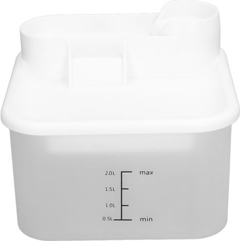 Fontaine à eau pour animaux silencieuse, distributeur automatique sain pour chat, chien et chiot, détachable et facile à nettoyer (1/5)