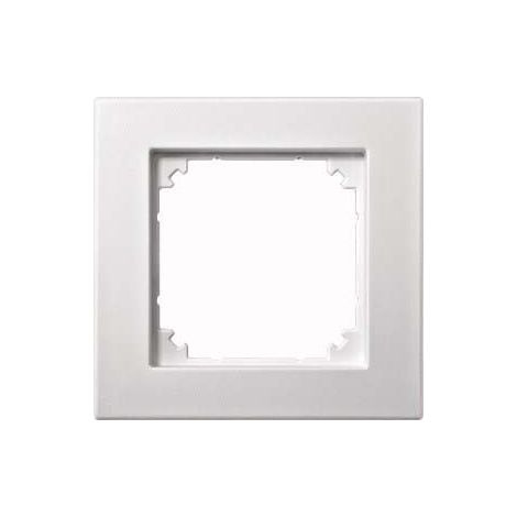 MERTEN 488119 PLAQUES DE FINITION M-PLAN II, 1 POSTE, ENCASTRER, BLANC