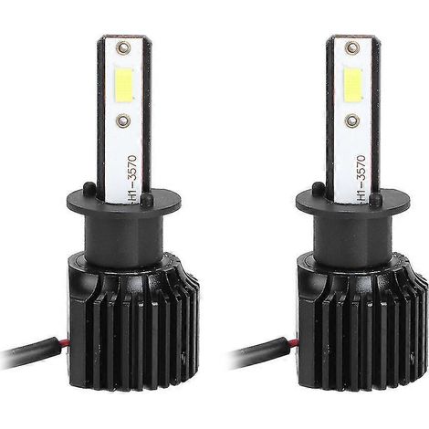 Ampoules de phares LED H1 6000K 120W extrêmement lumineuses, étanches et résistantes à la poussière, accessoire universel pour voiture (1/4)