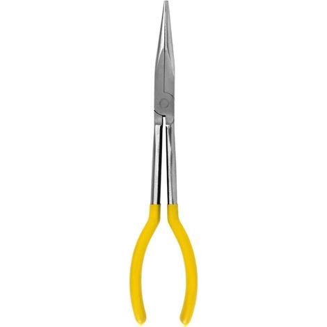 Lntyq Pince à bec effilé, pince à bec long, 275 mm / 10,8 po, pour les espaces étroits difficiles à atteindre (1/3)