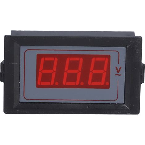 Voltmètre numérique à affichage LED, testeur de tension à 2 fils, 50-500 V pour courant alternatif 50-35 V (1/5)
