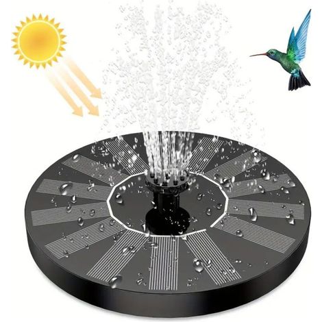 Solarbrunnen für den Garten (1/4)