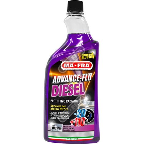 MA-FRA Still Flu Radiatore Viola -20° 1000 ml – Liquido Antigelo e Protettivo per Radiatori Auto e Moto, Previene Congelamento e Surriscaldamento, Formula Anti-Corrosione