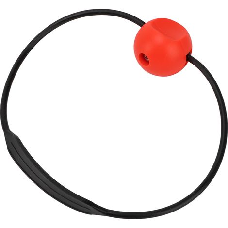 Dispositif de signalisation subaquatique pour plongée - Balle orange avec sangle noire - Accessoire sécurité sport nautique (1/5)