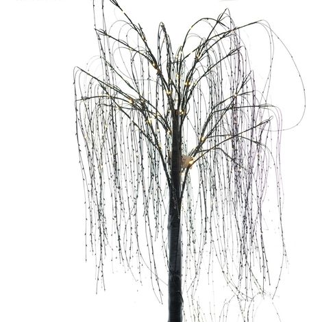 Weihnachtsbeleuchtung Trauerweide mit 252 LED (1/4)