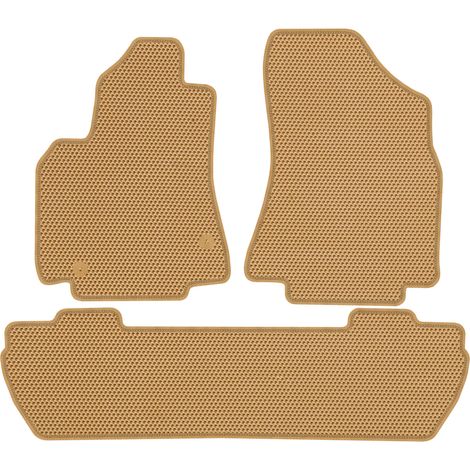 Citroën Berlingo II (2008–2018). Passende Fußmatten – EVA-Wabenbeige (1/5)