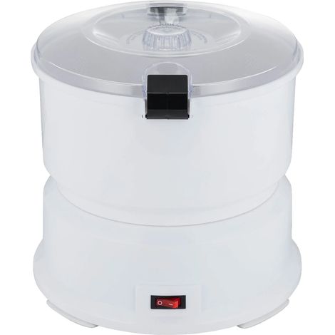 Éplucheuse de pommes de terre électrique 85W, temps d'épluchage rapide de 2 à 4 minutes, grande capacité de 1,76 lb (1/2)