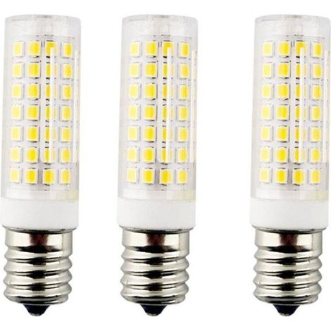 3er-Pack E17 Hochvolt-LED-Maiskolbenlampen – Jingyuan – 360° gleichmäßige Ausleuchtung, energiesparend, kompatibel mit Kronleuchtern und Wandleuchten