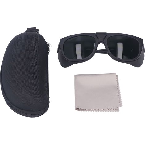 Lunettes de soudage TIG, masque de protection réversible IR5.0 vert, confortable pour le travail (1/5)