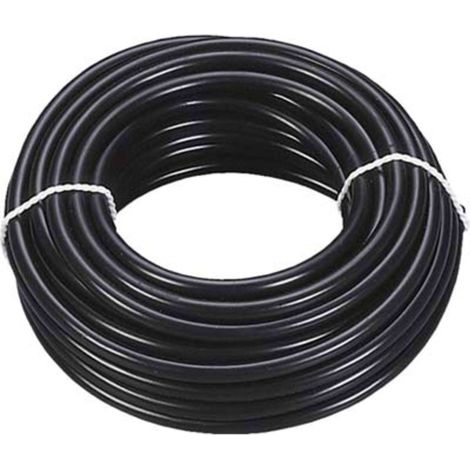 CAVO ELETTRICO BIPOLARE H05VV-F - RAME/PVC NERO N°XMMQ 2X1,5 CF=MT 100 - 1 confezione