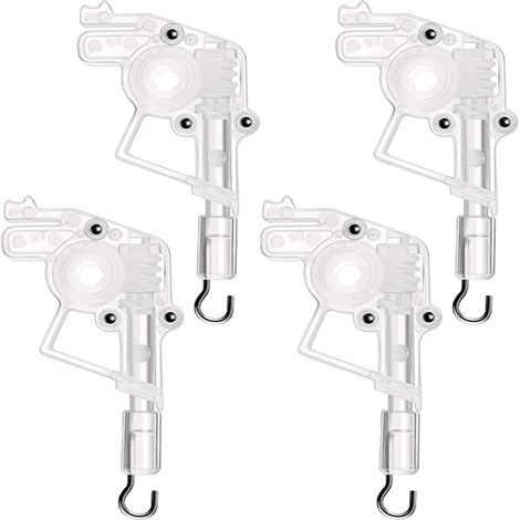 Ensemble de quatre modulateurs de fréquence hexagonaux pour stores vénitiens, en stock, accessoires pour rideaux. (1/5)