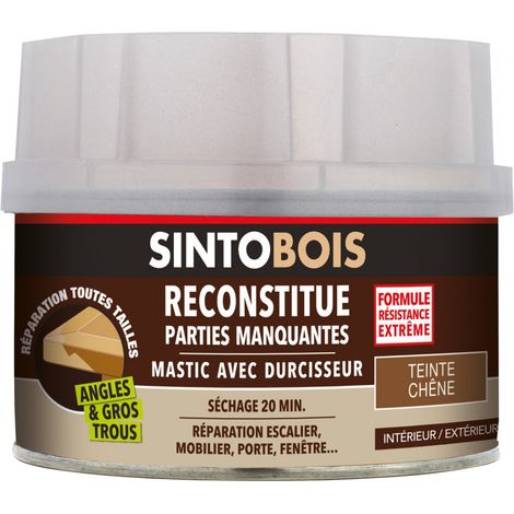 Sintobois Holzspachtel mit Härter, Dose 500 ml / 550 g Eiche