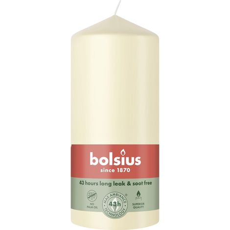 BOLSIUS Stumpenkerze - 6 Stück