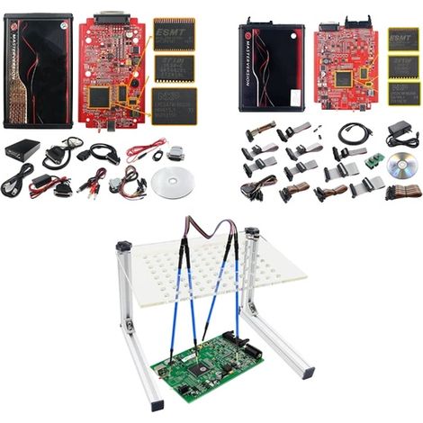 Programador de ECU, uso ilimitado, compatibilidad con múltiples vehículos, Kess Ktag LED (1/2)