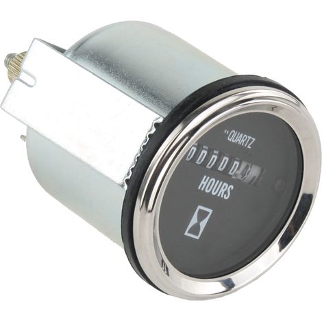 Betriebsstundenzähler 12 V 24 V 52 mm (1/5)