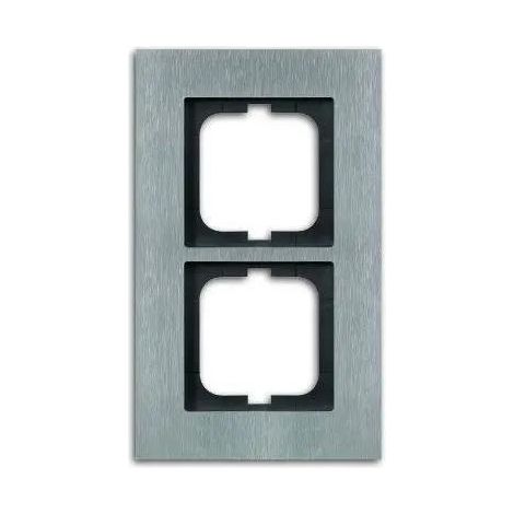 Busch-Jaeger 1722-860 Placca finitura in acciaio inox spazzolato durevole
