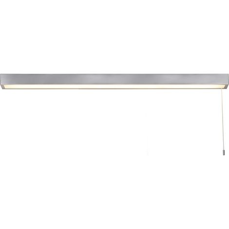 Searchlight Venti Wandleuchte aus poliertem Chrom, mattiertem Polycarbonat