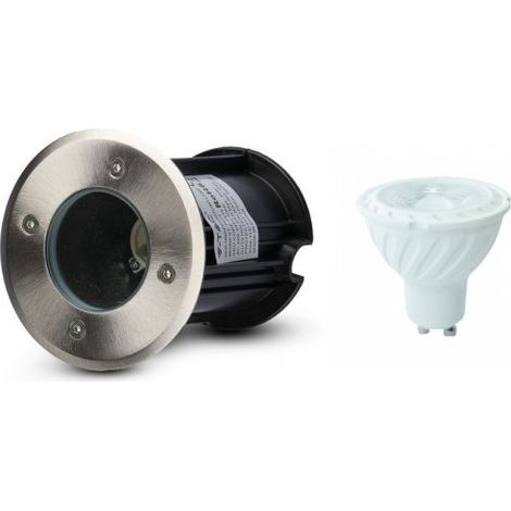 Samsung Kit V-TAC Faretto giardino + Lampadina LED GU10 6,5W 3000K - 192 - 7515