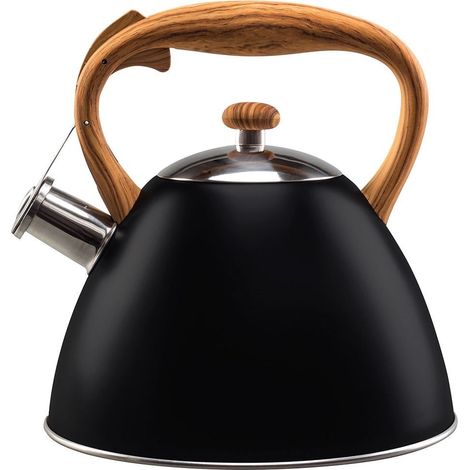 Vilde VILDE Schwarz Wasserkocher 3 Liter Edelstahl (1/5)