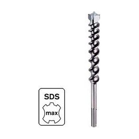 Ribimex – Foret SDS MAX 600 mm diam 20 – Carbure de tungstène – 2 taillants pour béton armé – Usage professionnel