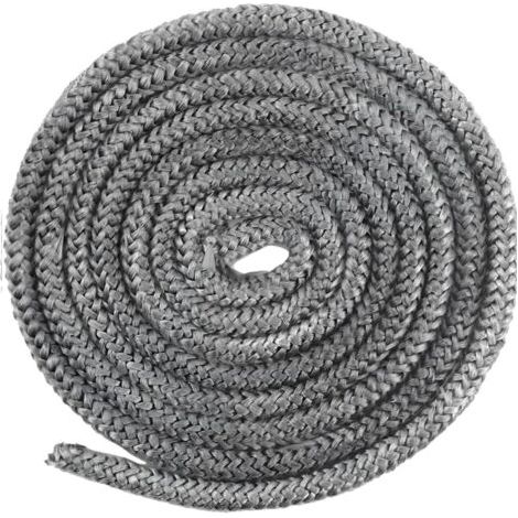 12 mm x 2 m, Cordon d'étanchéité pour cheminée, ruban d'étanchéité pour cheminée Cordon d'étanchéité résistant à la chaleur, avec de nombreux modèle (1/5)