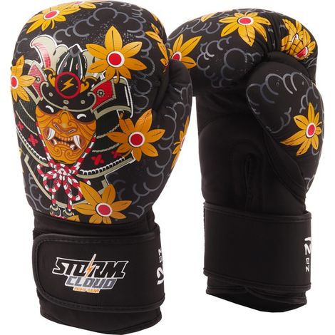 Gants de boxe StormCloud Boxing Pro Daisho RONIN en cuir véritable 16 oz (1/5)