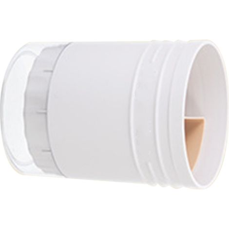 Grand porte-baguettes multifonctionnel au design original, égouttoir à couverts, porte-baguettes rond en plastique, porte-baguettes rond en émail - blanc (1/4)