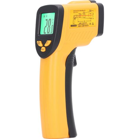 Thermomètre infrarouge industriel, pistolet de mesure de température portatif sans Contact, de-50 à 550 degrés Celsius