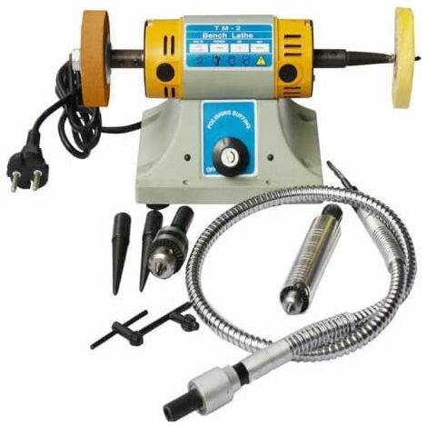 TM-2 Multifunctional Jewelry Bench Polishing Stone, 350W, 10,000 RPM (1/5)