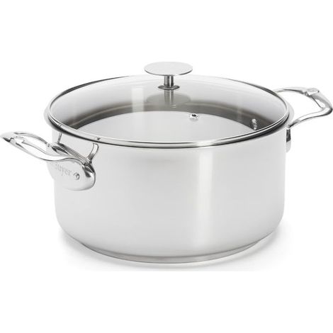 De Buyer 3427.24 'Milady' - Pentola con Coperchio, Diametro di 24 cm (1/3)