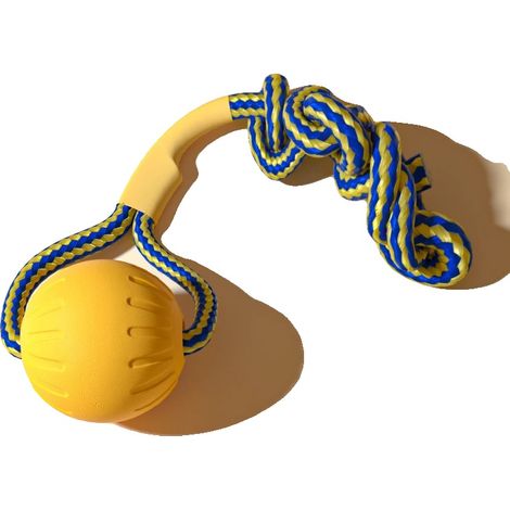 Hundespielzeug, interaktiver Ring, Zerrball, Tetherball (1/2)