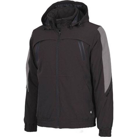 Blouson de Travail Slide - Taille L - Anthracite - Résistant et Confortable - D-Work