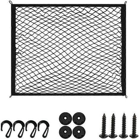 Filet à bagages, sac filet pour coffre de voiture, accessoires de rangement, sac de rangement isolant, fournitures de modification, autocollants de rangement (1/5)
